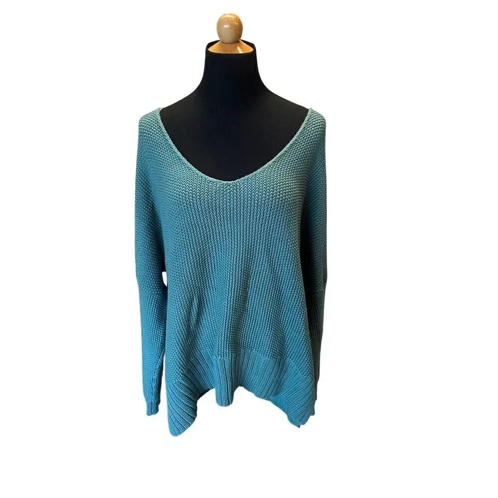 LUCKY BRAND NWT GREEN SWEATER SIZE XL MSRP $90